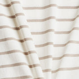 Esprit Striped Cotton T-Shirt Off White
