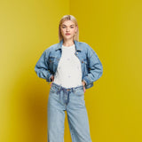 Esprit T-Shirt in White with Little Embroidery
