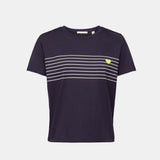 Esprit T-Shirt With Heart Print Navy