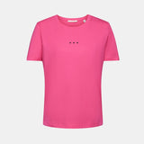 Esprit T-shirt with heart print Pink Fuchsia