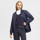 Esprit V-Neck Knit Sweater Navy