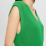 Esprit V-necked tank top Green