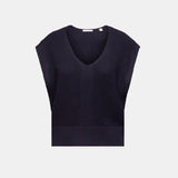 Esprit V-necked tank top Navy