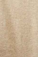 Esprit Wool Blend sweater Short Sleeves in Beige