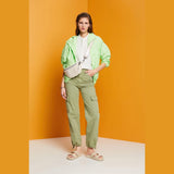 Esprit Woven linen blouse In Off White