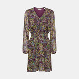 Esprit Woven mini dress with floral pattern