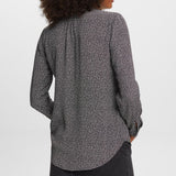 Esprit Patterned blouse in Black