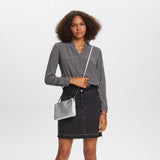 Esprit Patterned blouse in Black