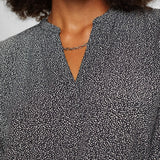 Esprit Patterned blouse in Black