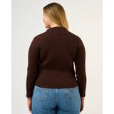 Estelle Bronti Knit Top In Chocolate