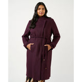 Estelle Reo Coat In Plum