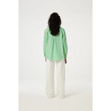 Fabienne Chapot Alex Blouse In Warm White/Green Apple