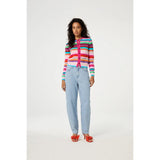 Fabienne Chapot Blake Loose Tapered Jeans In Light Blue