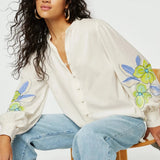 Fabienne Chapot Marielle Blouse in Cream White
