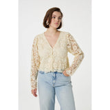 Fabienne Chapot Sardou Top In Cosy White