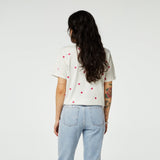Fabienne Chapot Phill V-neck Pink Flower T-shirt