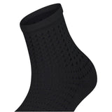 FALKE Beach Drop Women Short Socks With Fine Transparency Detail In Black