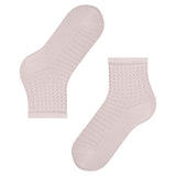 FALKE Beach Drop Women Short Socks With Fine Transparency Detail In Light Pink