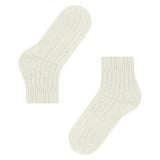 FALKE Bedsock Rib House With Cashmere Content In White