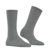 FALKE Cosy Wool Boot Socks With Reinforced Pressure Zones In Grey
