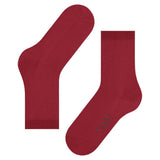 FALKE Cosy Wool Socks With Virgin Wool & Cashmere In Red