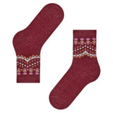 FALKE Cosy Wool Special Edition Women Socks With Cashmere In Cayenne