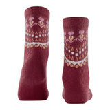 FALKE Cosy Wool Special Edition Women Socks With Cashmere In Cayenne