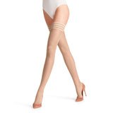 FALKE Pure Matt Women Stay-Ups In Cocoon