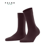 FALKE Sensitive London Women Socks In Brown - Suitable For Diabetics