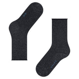 FALKE Shiny Sock In Dark Navy