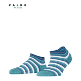 FALKE Smart Stripe Trainer Sock In Key Largo