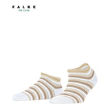FALKE Smart Stripe Trainer Sock In White