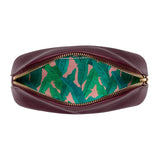 Fenella Smith Burgundy Oyster Cosmtic Case
