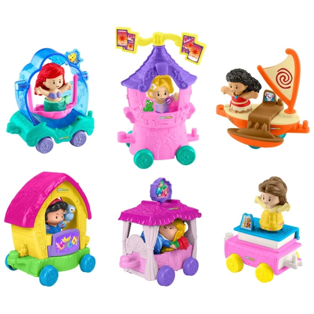 Fisher-price Little People Disney Princess Figures Float Set Assortmen