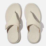 FitFlop F-Mode Go Adjustable Toe-Post Sandals in Paris Beige
