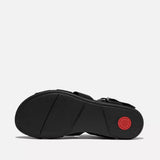 fitflop GRACIE Leather Fisherman Sandals In Black