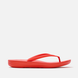 FitFlop IQUSHION Ergonomic Flip-Flops In Cherry Tomato