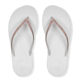 FitFlop Iqushion Flip Flops In White
