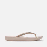 FitFlop IQUSHION Multi-Crystal Ergonomic In Nude Rose