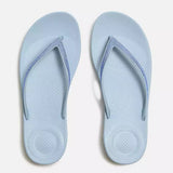 FitFlop IQUSHION Sparkle Flip-Flops In Cloudy Blue