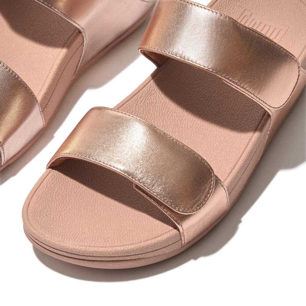Fitflop rose gold sandals sales