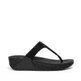 FitFlop LULU Crystal Toe-Post Sandals In Black