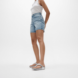FitFlop Lulu Crystal-Mix Toe-Post Sandals in Silver