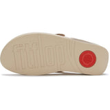 FitFlop LULU Flower Toe-post Sandals In Platino