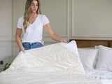 Floks Organic Luxury British Wool Duvet Summer c4.5Tog