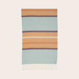 FRAAS Glittering Scarf With Stripe Design In Denim Dust