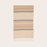 FRAAS Glittering Scarf With Stripe Design In Marzipan