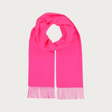 FRAAS Unicoloured Cashmink Scarf In Neon Pink