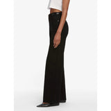 FRAME Le Slim Palazzo High Rise Wide-leg Flare In Black