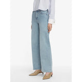 FRAME Le Slim Palazzo High Rise Wide-leg Flare In Tribute